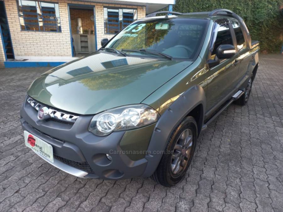 FIAT - STRADA - 2013/2013 - Verde - R$ 57.990,00